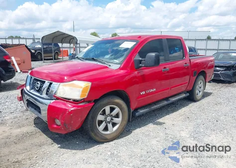 2012 Nissan Titan Sv from USA, damaged, VIN 1N6BA0ED0CN305780